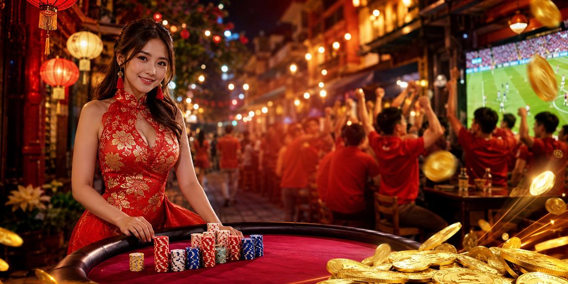 Khung cảnh sôi động tại Hà Nội với đèn lồng đỏ